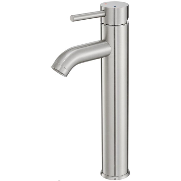 VOTON Bathroom Sink Faucet Chrome Tall Bath Faucet Single Handle One Hole - Picture 1 of 16